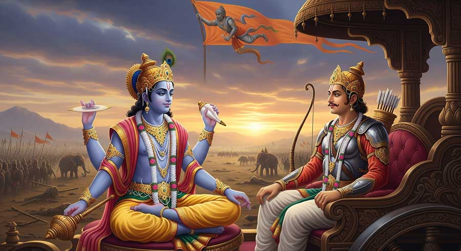 Найвища таємниця і царське знання, Крішна про відданість — Бхагавад Гіта глава 9