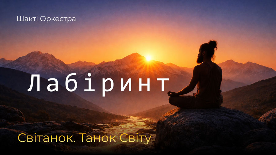 Лабіринт. Світанок. Танок Світу. Музика і Звук Шакті Оркестра &amp; Йогі Іша