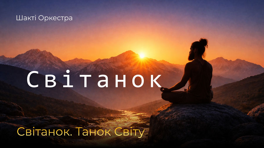 Світанок. Танок Світу. Музика і Звук Шакті Оркестра &amp; Йогі Іша
