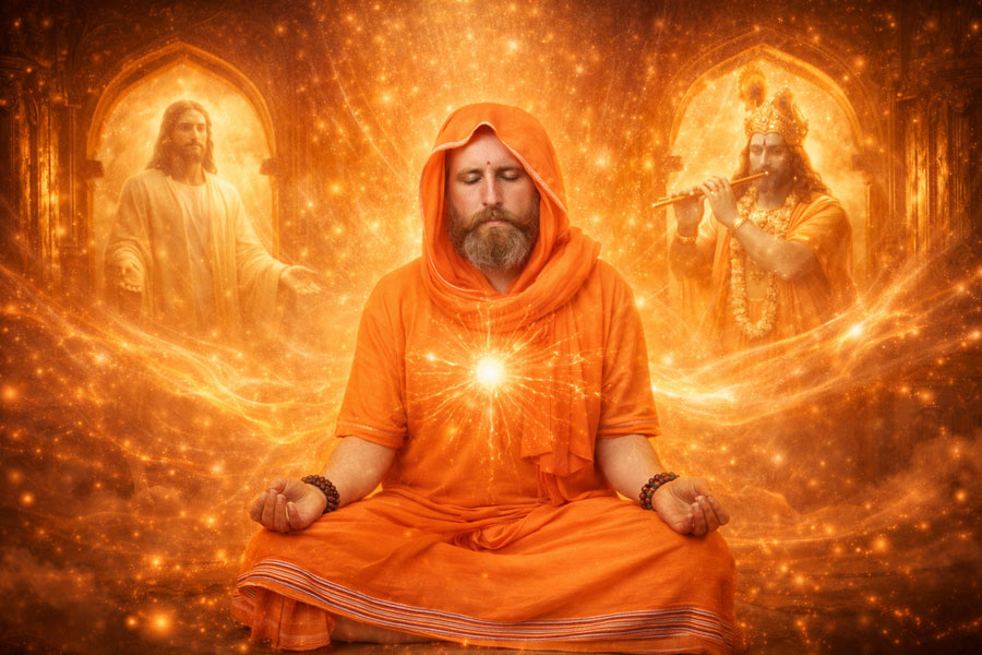 Сяюче серце йогіна як джерело божественної Любові, що веде до Самадхі та об’єднує людину з Абсолютом.