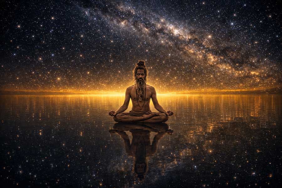 Самадхі: розчинення індивідуальної свідомості у Вселенському Океані. Тотальна внутрішня Тиша.