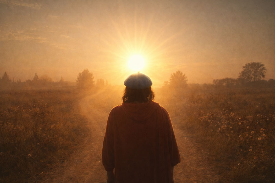 Захід Сонця як символ духовного єднання: світло Гуру в серці учня та шлях до внутрішньої свободи – Йогі Іша.